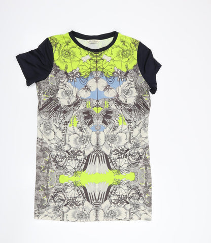 Miss Selfridge Womens Black   T-Shirt Dress  Size 8