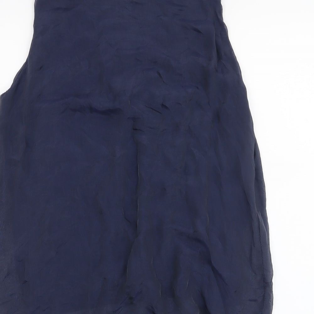 Womens UK Size M Stock Shop Blue Basic Tank