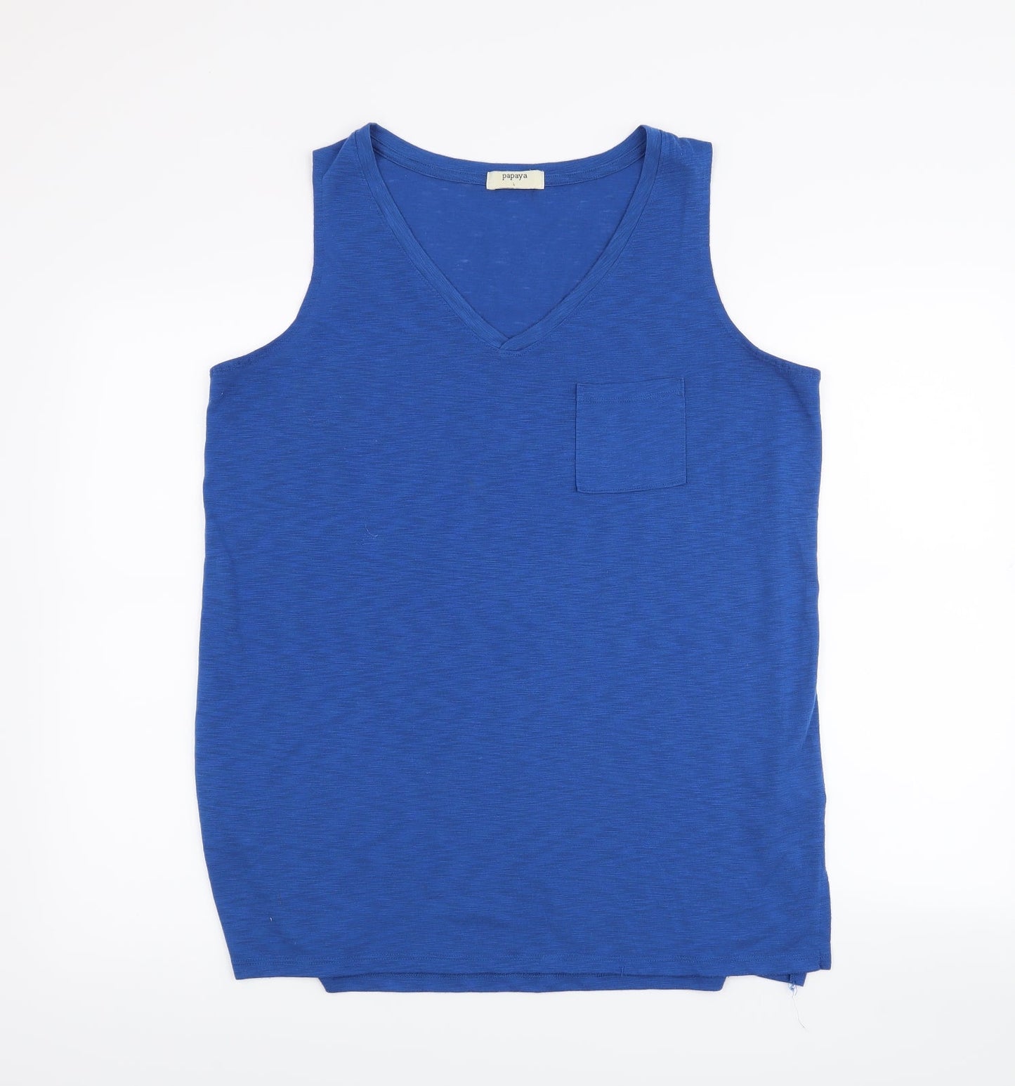 Papaya Womens Blue   Basic Tank Size L