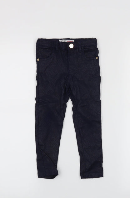 Minoti Girls Blue   Straight Jeans Size 2-3 Years