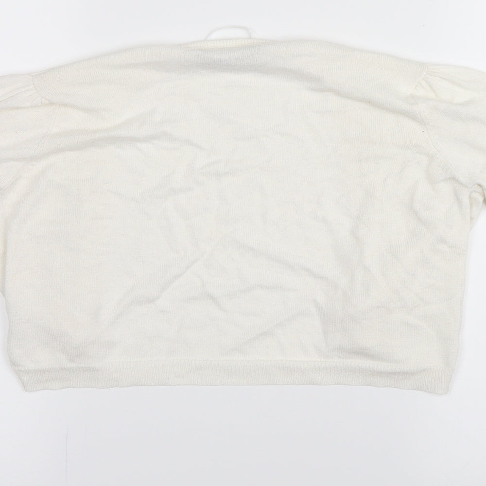 Atmosphere Womens Ivory   Cardigan Jumper Size 6