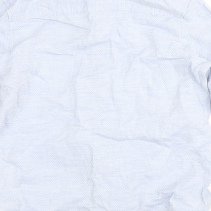 H&M Boys Blue   Basic Button-Up Size 5-6 Years