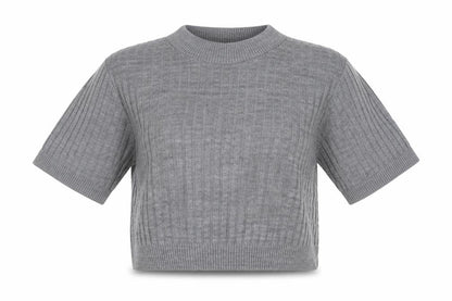 PRETTYLITTLETHING Womens Grey   Pullover Jumper Size S