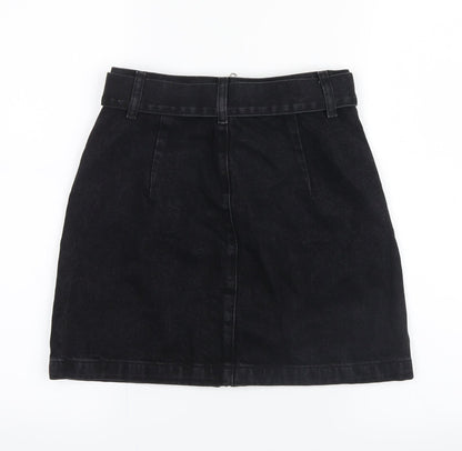 Womens UK Size 6 Topshop Mini Denim Skirt