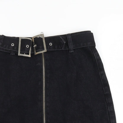 Womens UK Size 6 Topshop Mini Denim Skirt