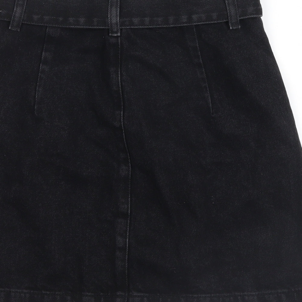 Womens UK Size 6 Topshop Mini Denim Skirt