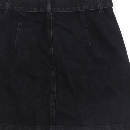 Womens UK Size 6 Topshop Mini Denim Skirt