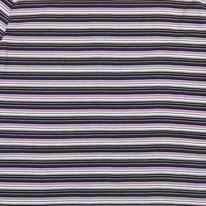 bm casual Womens Purple Striped  Pullover Jumper Size M