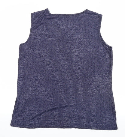 öbu Womens Blue   Basic Blouse Size M