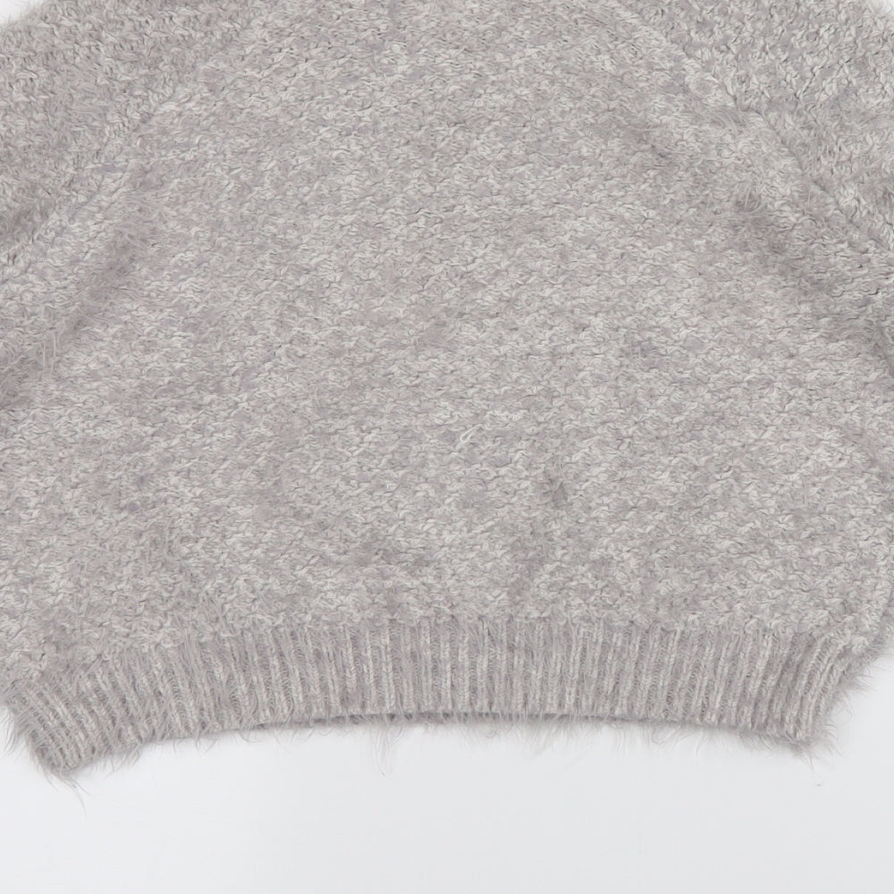 Miss Selfridge Womens Purple   Pullover Jumper Size 12
