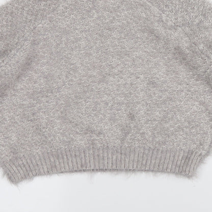 Miss Selfridge Womens Purple   Pullover Jumper Size 12