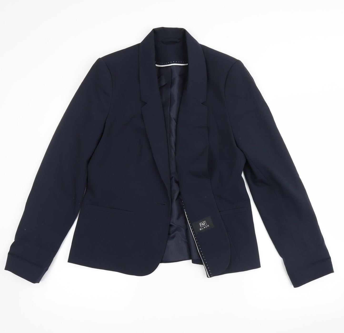 F&F Womens Blue   Jacket Blazer Size 12