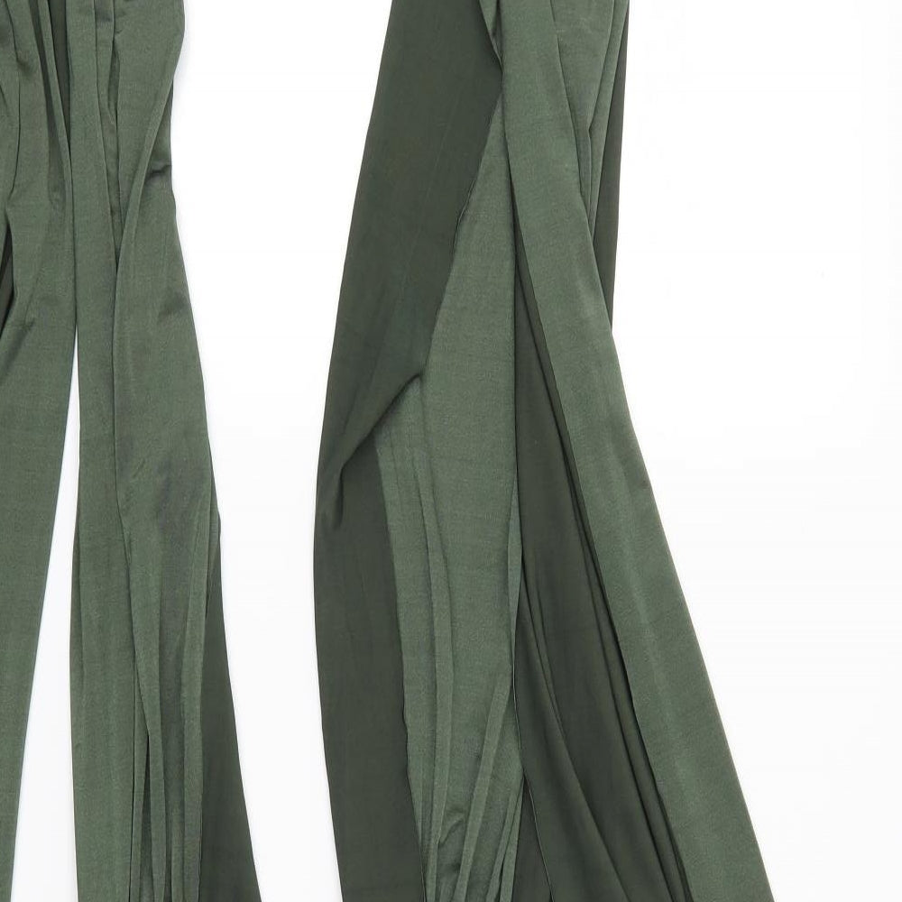 Missguided Womens Green   Mini  Size 8  - mini with straps to wrap around body