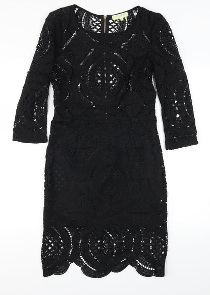 Love & Other things Womens Black   Mini  Size S  - see through top