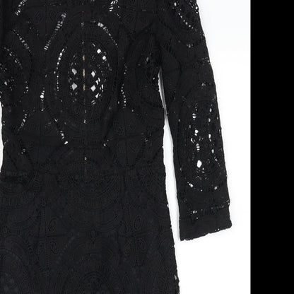 Love & Other things Womens Black   Mini  Size S  - see through top