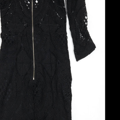 Love & Other things Womens Black   Mini  Size S  - see through top