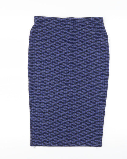 Atmosphere Womens Blue   Straight & Pencil Skirt Size 8