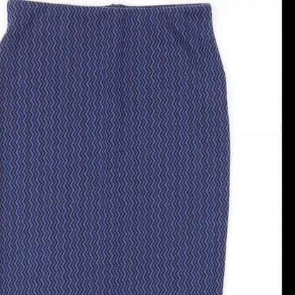 Atmosphere Womens Blue   Straight & Pencil Skirt Size 8