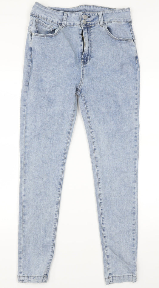 SheIn Womens Blue   Skinny Jeans Size L L28 in