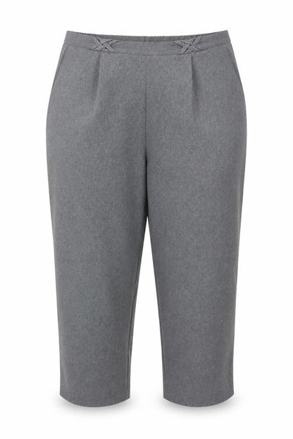 Bonmarché Womens Grey Trousers Size 18 L24 in