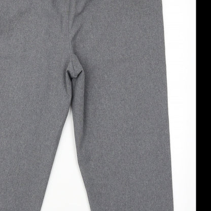 BM Womens Grey   Trousers  Size 18 L24 in