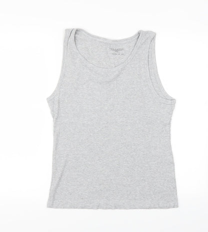 Peacocks Mens Grey    T-Shirt Size L