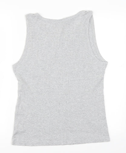 Peacocks Mens Grey    T-Shirt Size L