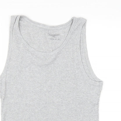 Peacocks Mens Grey    T-Shirt Size L