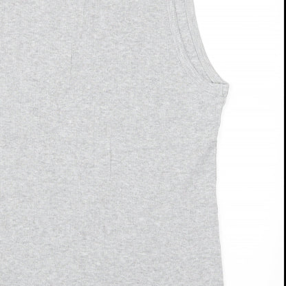 Peacocks Mens Grey    T-Shirt Size L