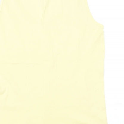 Bonmarché Womens Yellow   Basic Tank Size 14