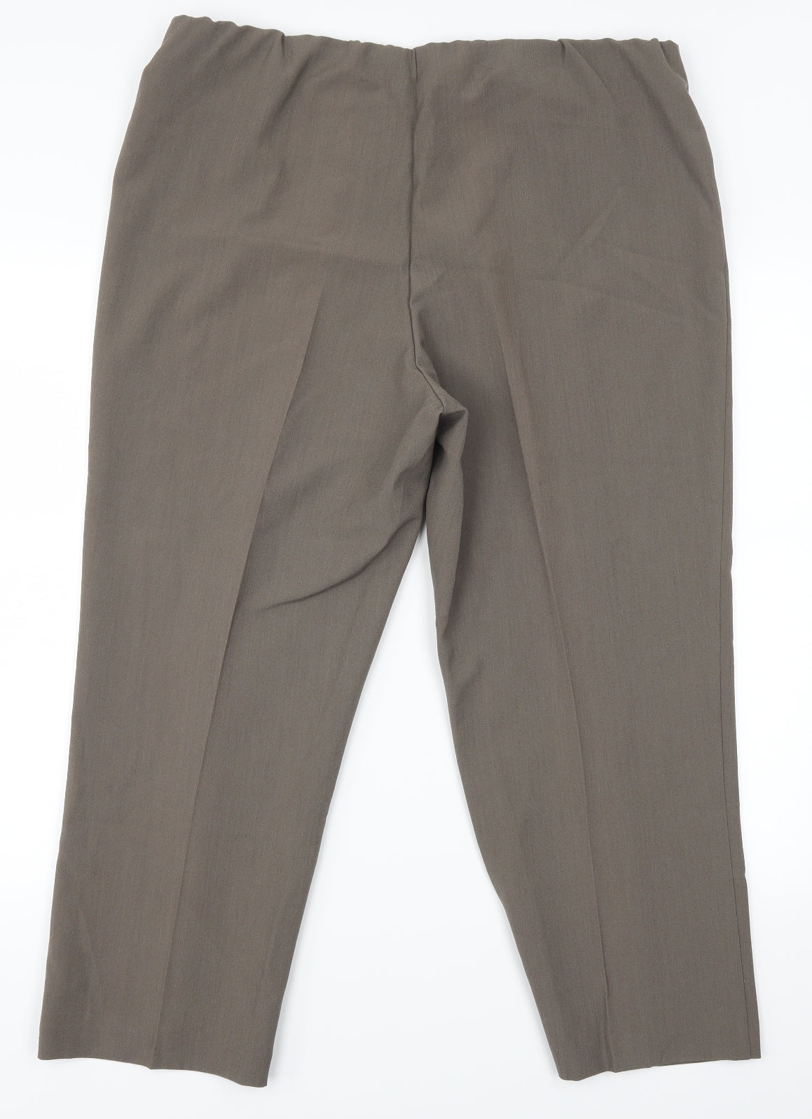 Womens UK Size 18 BM Regular Fit  Brown Trousers