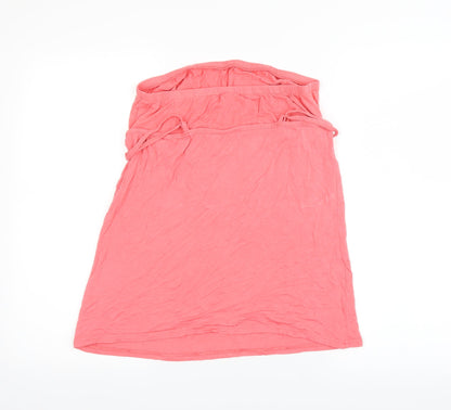 Womens UK Size 12 George Pink Basic T-Shirt