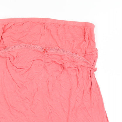 Womens UK Size 12 George Pink Basic T-Shirt