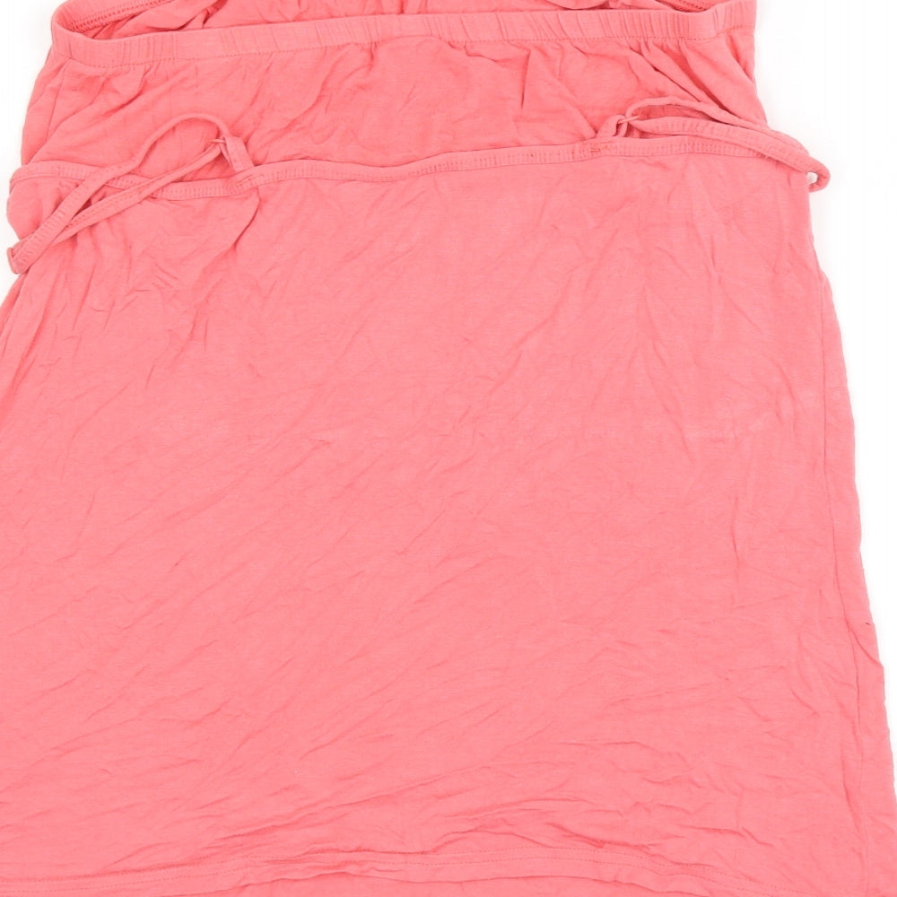 Womens UK Size 12 George Pink Basic T-Shirt