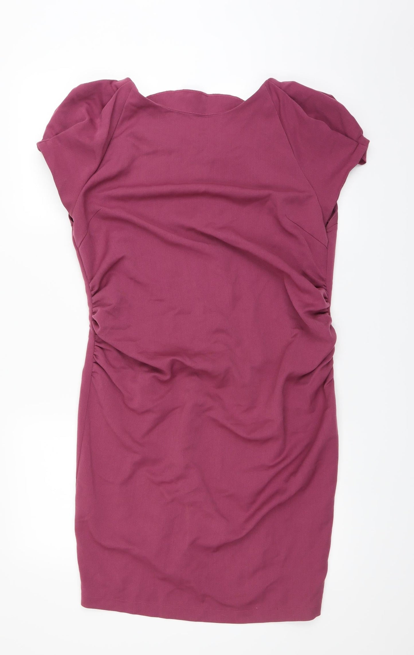 while you wait Womens Purple   A-Line  Size XL