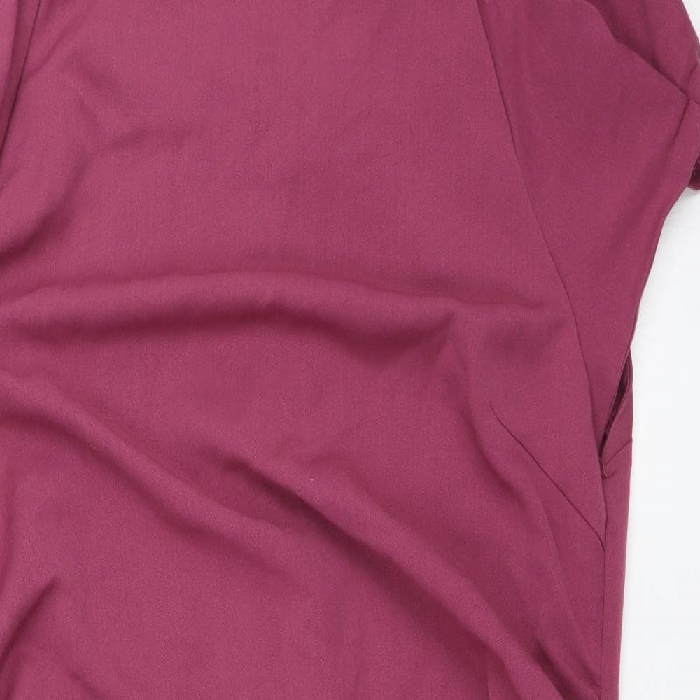 while you wait Womens Purple   A-Line  Size XL