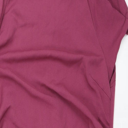 while you wait Womens Purple   A-Line  Size XL