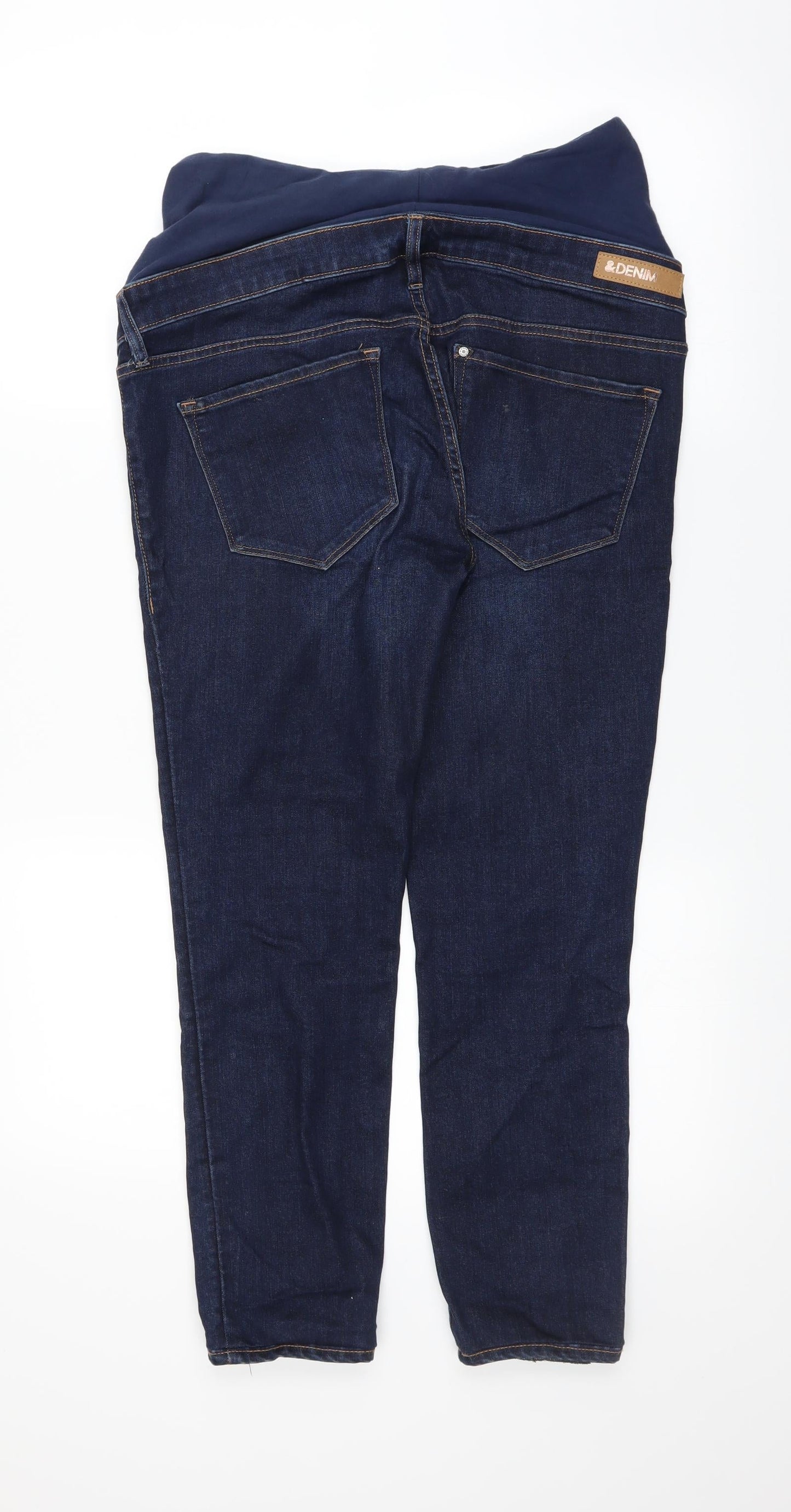 H&M Womens Blue   Straight Jeans Size 12 L29 in