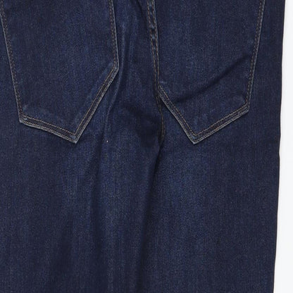 H&M Womens Blue   Straight Jeans Size 12 L29 in