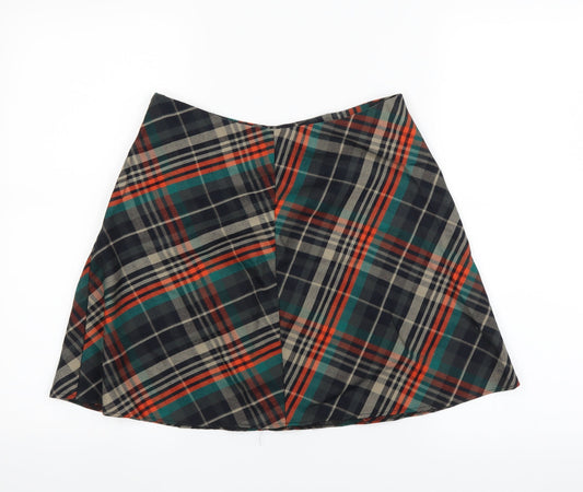 Primark Womens Brown   A-Line Skirt Size 8