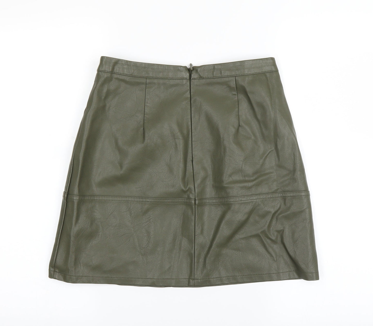 New Look Womens Green   A-Line Skirt Size 8