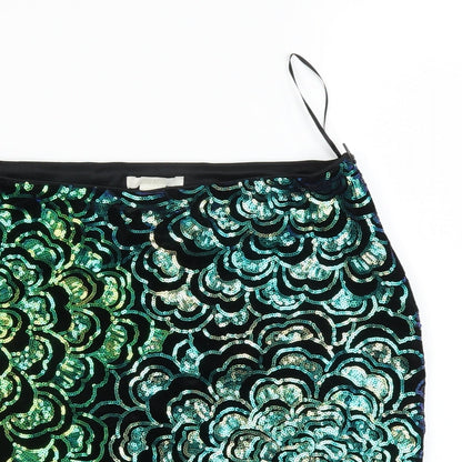 H&M Womens Black   A-Line Skirt Size S