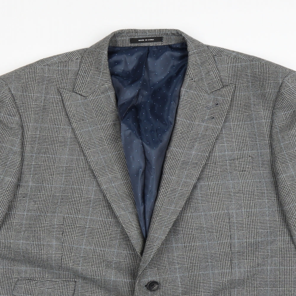 Mens UK Size 36 Cedar Wood State Regular Grey Suit Jacket