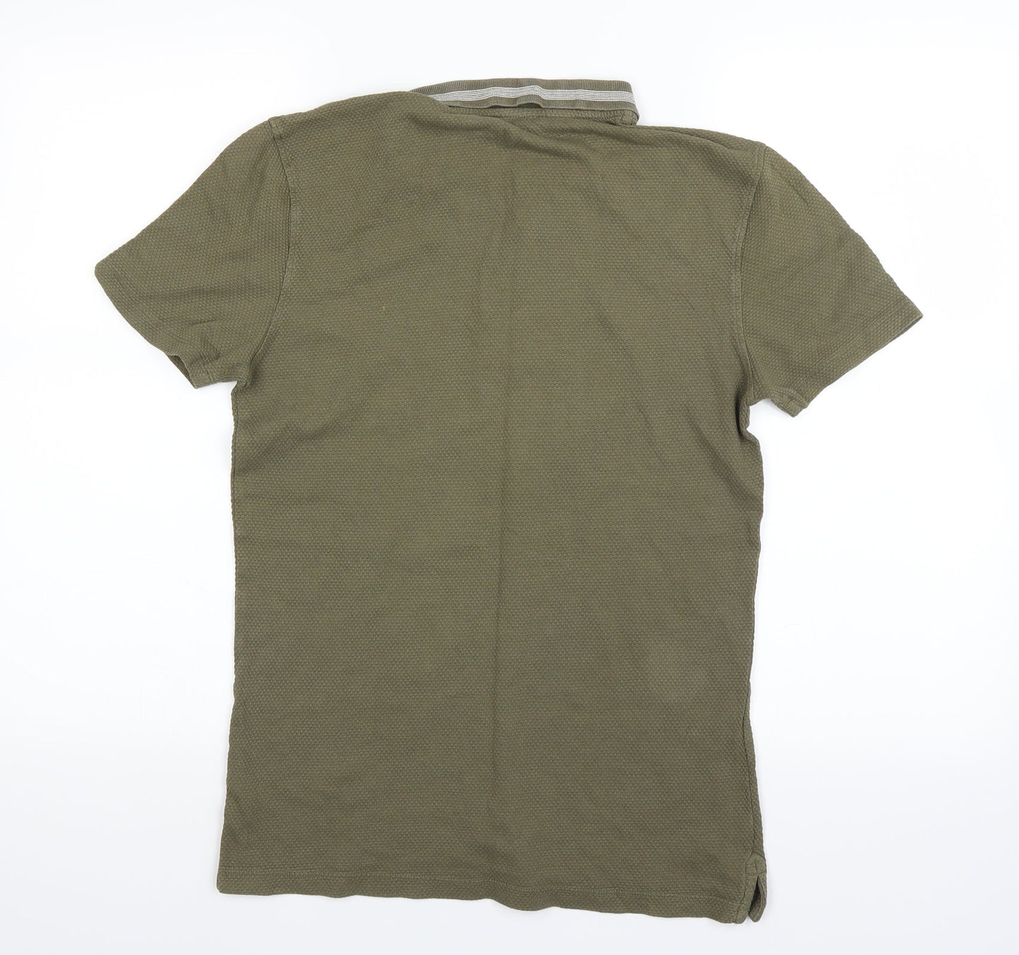 New Look Mens Green    Polo Size M