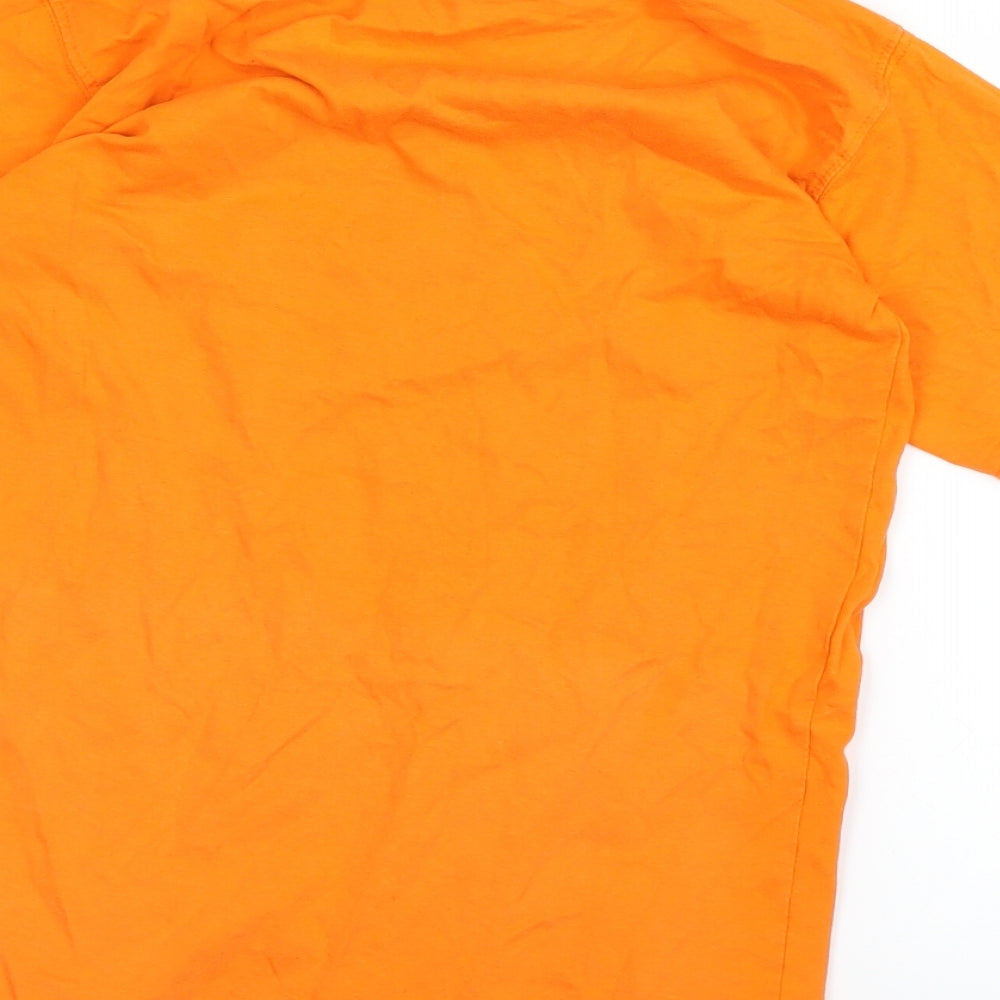 RDX Boys Orange   Basic T-Shirt Size 8 Years