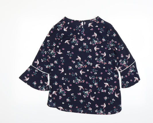 Primark Womens Blue   Basic Blouse Size 6