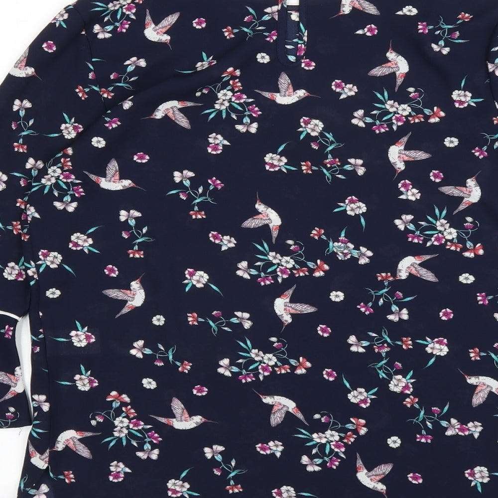 Primark Womens Blue   Basic Blouse Size 6