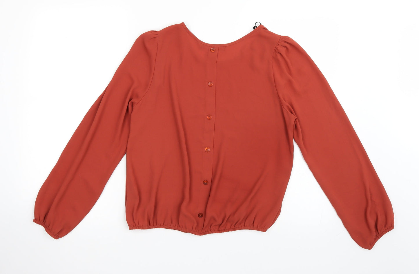 FOREVER 21 Womens Orange   Basic Blouse Size S