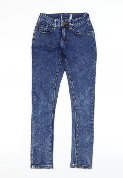Newlook Girls Blue   Skinny Jeans Size 10 Years