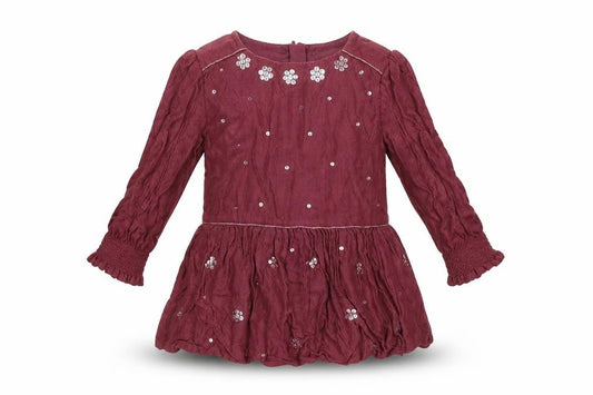 F&F Girls Purple   A-Line  Size 18-24 Months